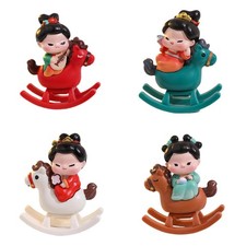 Statuetta di ragazza cinese