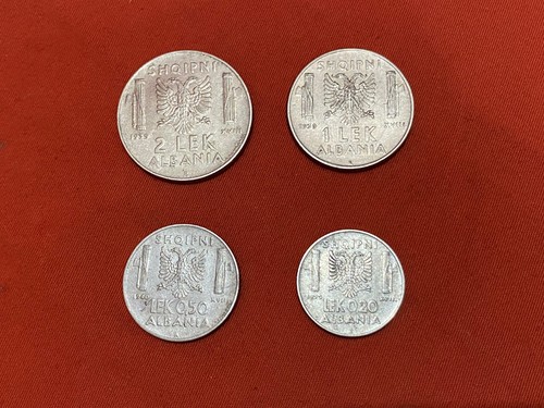 Albania set monete 0 50 - monete, 1