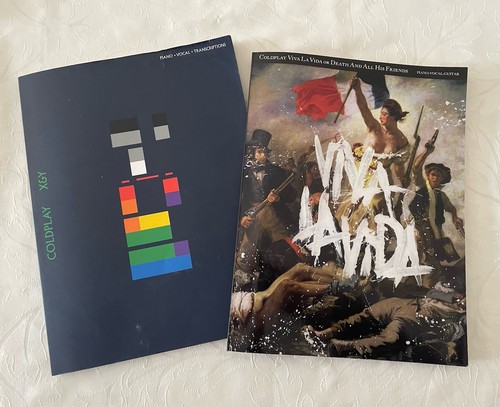 Coldplay sheet music books - music,