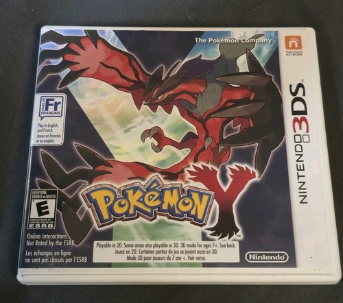 Pokemon nintendo 3ds cib - y,