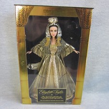 Vintage Elizabeth Taylor come Cleopatra Barbie bambola Mattel #23595 nuovo con scatola