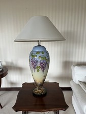 1 paio di lampade da tavolo in porcellana, Mangani - Italia, anni 80