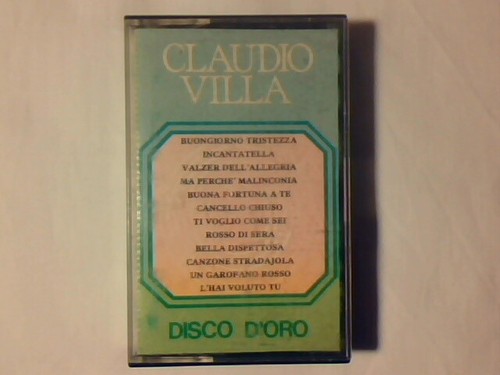 Claudio villa disco - claudio, mc