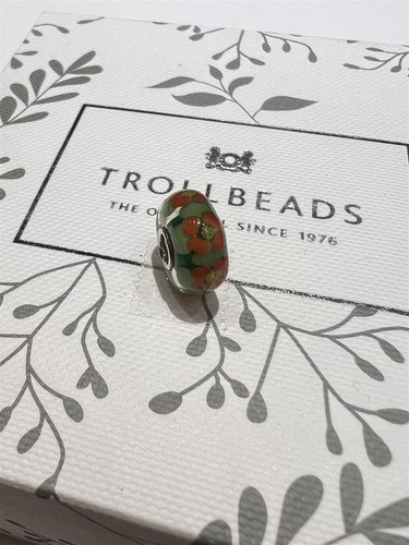 Charm trollbeads vetro - charm, in