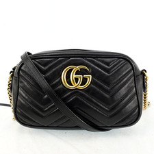 Auth GUCCI GG Marmont Chain