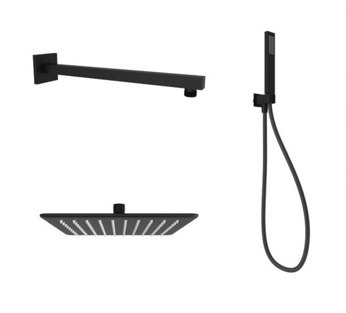 Set doccia quadrato - , opaco