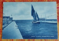 CERVIA ( RAVENNA) IL Porto  - Ritorno dalla Pesca , No Vg Anni 40 F.g. Bella