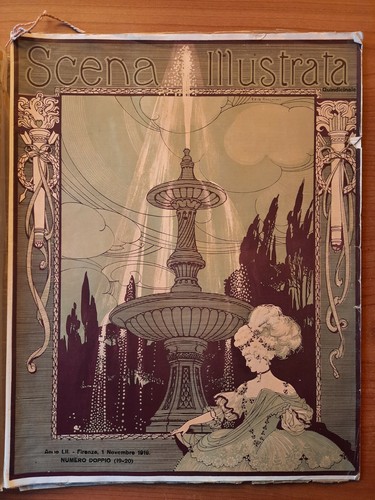 Rivista scena illustrata - illustrata, n