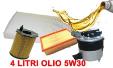KIT 4 FILTRI TAGLIANDO OLIO