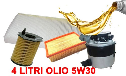 Kit filtri tagliando olio - kit,