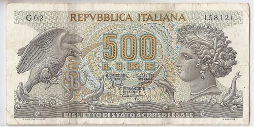 Italy 500 lire - 500,