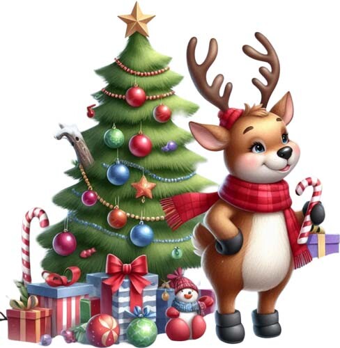 Adesivo vinile natale - adesivo,