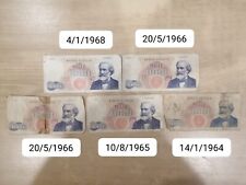 Lotto 5 Banconote 1000 Lire