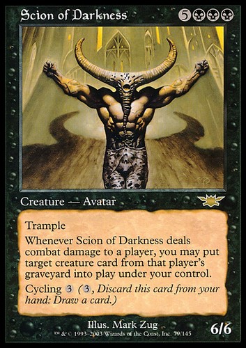 Mtg scion darkness - scion, played