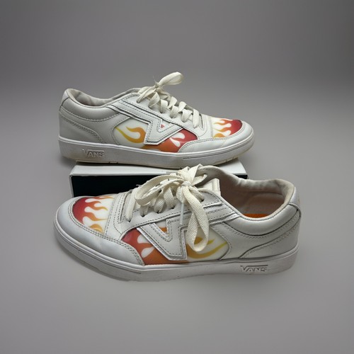 Vans lowland white flame - lowland,
