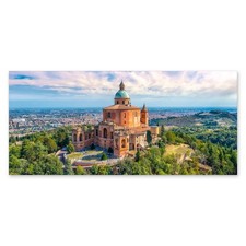 Lupia Quadro su Tela Canvas DEEP 65X143 BOLOGNA-SANTUARIO DI SAN LUCA