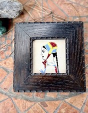 Melis Federico Scic Cagliari Ceramica Mattonella Donna Sarda Desulo Sardegna 900