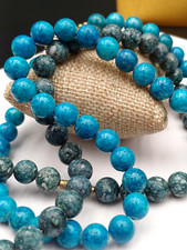 COLLANE GIROCOLLO PER PERLE TIPO PIETRA DURA - TONALITà AZZURRE