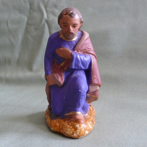 Vecchia statuina presepe - , s