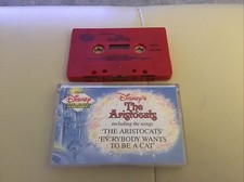 Disneys The Aristocats - Audio Cassette Tape  Album Rare 1988 VGC