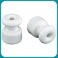 ISOLATORI IN PORCELLANA 16ø PER CAVI TRECCIATI SU IMPIANTI A VISTA