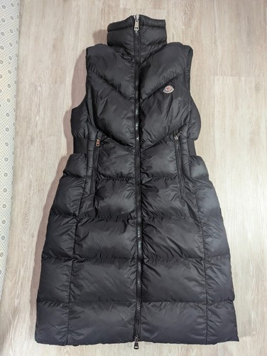 Autentico gilet moncler lungo - moncler,