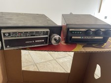  Coppia Autoradio Vintage Setero Otto  Blaupunkt Voxon Da Testare