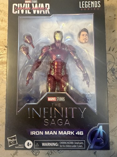 Hasbro marvel legends iron - iron, man