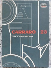 Trattore CARRARO 23 Manuale