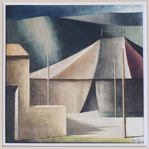 Marcello scuffi olio - olio, su