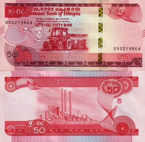 Etiopia ethiopia 50 birr - -,
