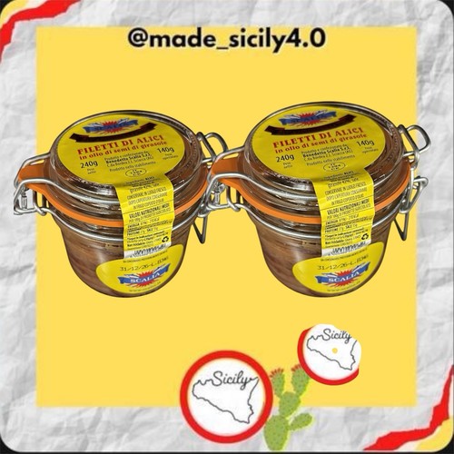 Acciughe sott olio 240g - acciughe, x2