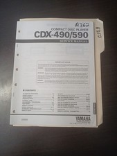 Yamaha CDX-490/590 Manuale di