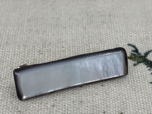 Fermacravatta vintage grigio - fermacravatta,