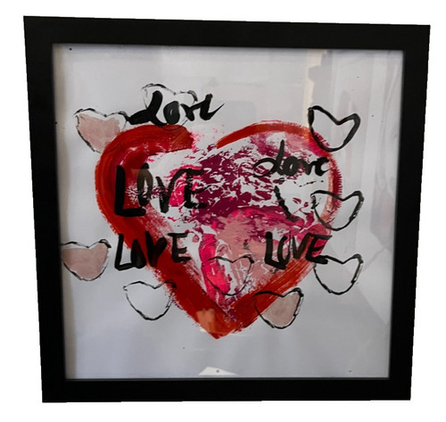 Love cuore popart orig - sign, zm