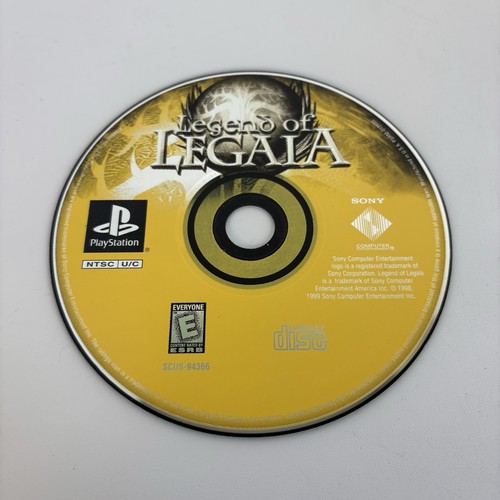 Legend legaia disco - of,