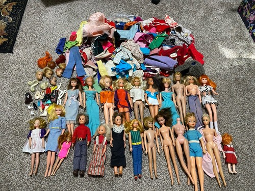 Lotto barbie bambola vestiti - bambola,