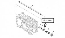 RE277046 CUSCINETTO A SFERE