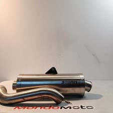SCARICO STORM OVAL  OMOLOGATO MOTO GUZZI	V85 TT	2019-2024  NO DB-KILLER