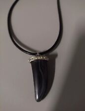 collana nero da uomo donna con