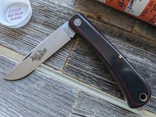 GEC Great Eastern Cutlery #21 Farm & Field Bull Buster 215124 rosso nero Richlite