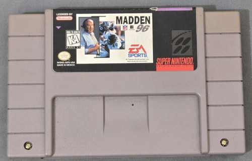Super nintendo game madden - game, 96