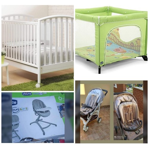 Box lettino seggiolone trio - seggiolone,