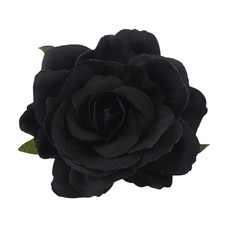 Clip spilla fiore seta - clip,