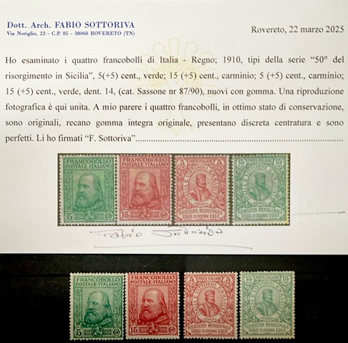 Italia 1910 garibaldi sass - 1910,