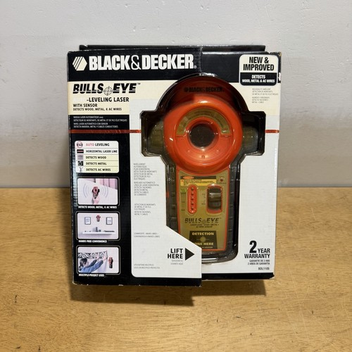 Black decker bulls eye laser - black,