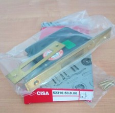Serratura da infilare a cilindro ottonata entrata 50 CISA S.P.A.