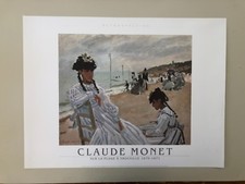 CLAUDE MONET, 'ON THE BEACH