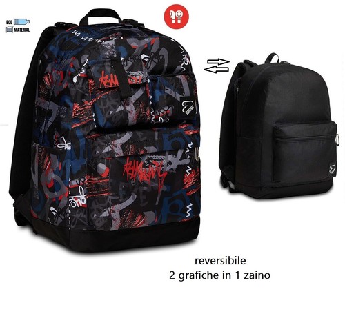 Zaino scuola reversibile - zaino,