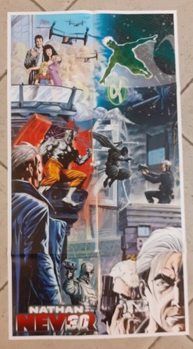 Nathan never poster 36x66 - nathan,
